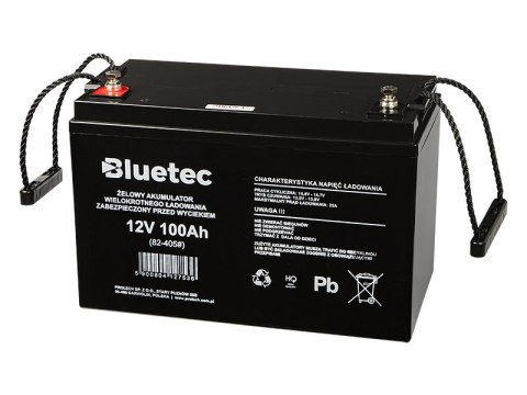 82-405# Akumulator żelowy 12v/100ah bluetec 82-405# Akumulator żelowy 12v/100ah bluetec