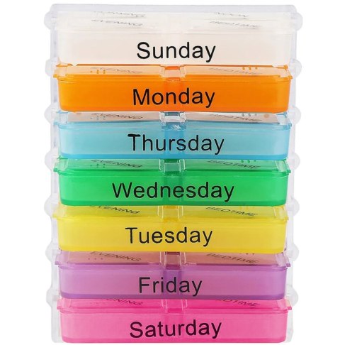 AG424D Pojemnik na leki organizer 7 dni AG424D Pojemnik na leki organizer 7 dni