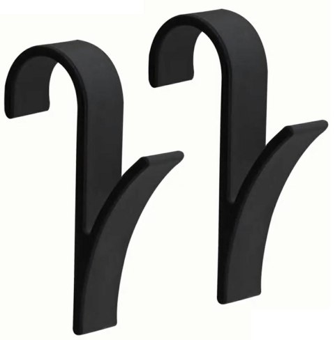AG928A Haczyk na grzejnik łazienkowy black AG928A Haczyk na grzejnik łazienkowy black