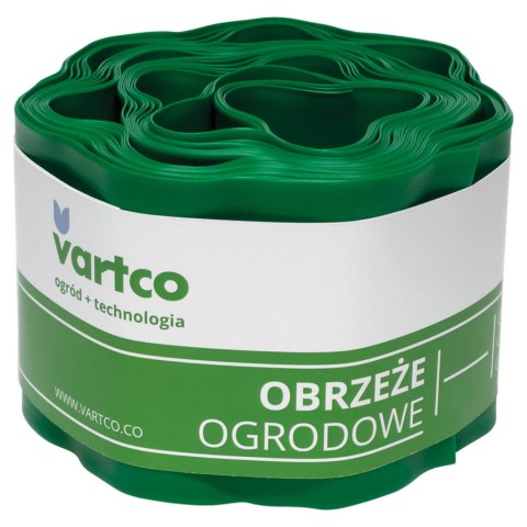 Obrzeże ogrodowe faliste 20cm x9m Vartco zielone Obrzeże ogrodowe faliste 20cm x9m Vartco zielone