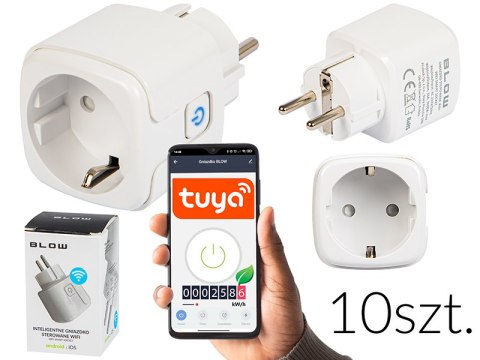 72-130# Inteligentne gniazdko sterowane wifi tuya v3 białe opakowanie 72-130# Inteligentne gniazdko sterowane wifi tuya v3 białe opakowanie