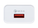 76-022# Ładowarka sieciowa gniazdo usb qc3.0