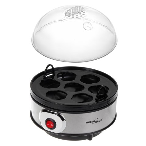 Automatyczny jajowar GreenBlue, moc 400W, do 7 jaj, miarka, 220-240V~, 50 Hz, GB572 Automatyczny jajowar GreenBlue, moc 400W, do 7 jaj, miarka, 220-240V~, 50 Hz, GB572
