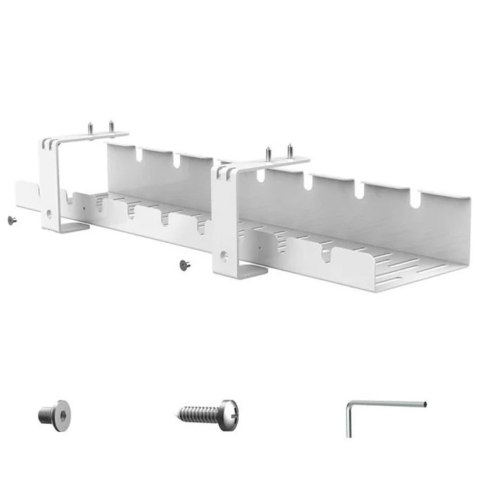 DA263A Organizer na kable pod biurko blat biały DA263A Organizer na kable pod biurko blat biały