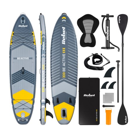 Deska SUP REBEL ACTIVE RBA-4507 - szara Deska SUP REBEL ACTIVE RBA-4507 - szara