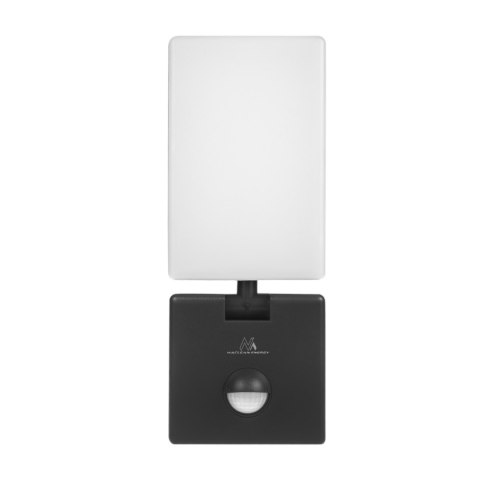 Lampa LED z czujnikiem ruchu Maclean, czujnik ruchu PIR, kolor czarny, 10W, IP65, 800lm, barwa neutralna biała (4000K) MCE516 B Lampa LED z czujnikiem ruchu Maclean, czujnik ruchu PIR, kolor czarny, 10W, IP65, 800lm, barwa neutralna biała (4000K) MCE516 B
