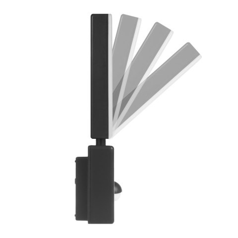Lampa LED z czujnikiem ruchu Maclean, czujnik ruchu PIR, kolor czarny, 10W, IP65, 800lm, barwa neutralna biała (4000K) MCE516 B Lampa LED z czujnikiem ruchu Maclean, czujnik ruchu PIR, kolor czarny, 10W, IP65, 800lm, barwa neutralna biała (4000K) MCE516 B