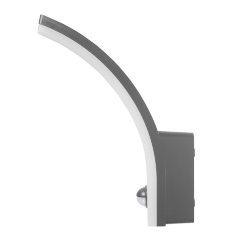 Lampa LED z czujnikiem ruchu Maclean, czujnik ruchu PIR, kolor szary, 20W, IP65, 2000lm, barwa neutralna biała (4000K) MCE512 GR Lampa LED z czujnikiem ruchu Maclean, czujnik ruchu PIR, kolor szary, 20W, IP65, 2000lm, barwa neutralna biała (4000K) MCE512 GR