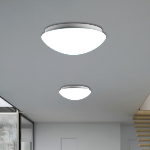 Sufitowa lampa 1xE27 z czujnikiem Maclean, czujnik mikrofalowy, klosz PMMA, max. obciążenie 25W, IP20, MCE309 Sufitowa lampa 1xE27 z czujnikiem Maclean, czujnik mikrofalowy, klosz PMMA, max. obciążenie 25W, IP20, MCE309