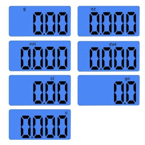 WAGA KIESZONKOWA 500 x 0,1G Z KLA PK 23573 WAGA KIESZONKOWA 500 x 0,1G Z KLA PK 23573