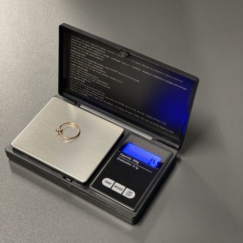 WAGA KIESZONKOWA 500 x 0,1G Z KLA PK 23573 WAGA KIESZONKOWA 500 x 0,1G Z KLA PK 23573
