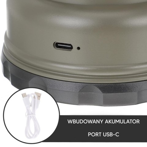ZD133 Lampa kempingowa aku. led cob usb ZD133 Lampa kempingowa aku. led cob usb