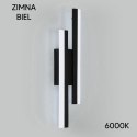 ZD142A Lampa scienna led 9w podójna zimny biały