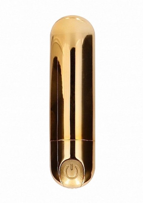 10 Speed Rechargeable Bullet - Gold 10 Speed Rechargeable Bullet - Gold