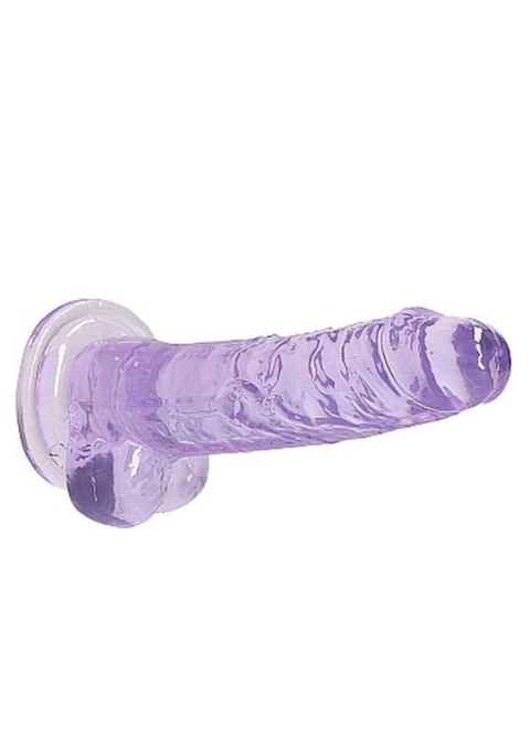 7"" / 18 cm Realistic Dildo With Balls - Purple 7"" / 18 cm Realistic Dildo With Balls - Purple