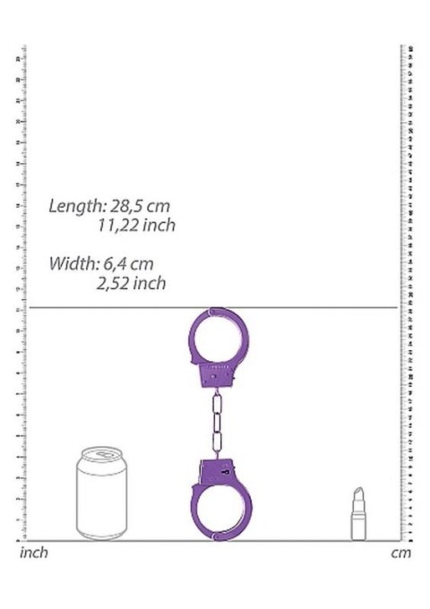 Beginner""s Handcuffs - Purple Beginner""s Handcuffs - Purple