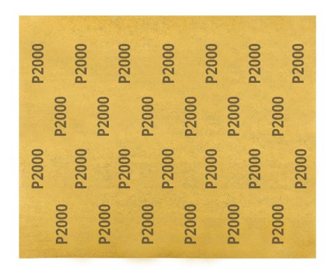 Papier ścierny wodny 230 x 280 mm, P2000 Papier ścierny wodny 230 x 280 mm, P2000