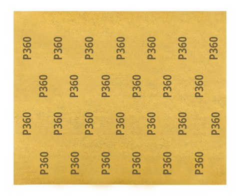 Papier ścierny wodny 230 x 280 mm, P360 Papier ścierny wodny 230 x 280 mm, P360