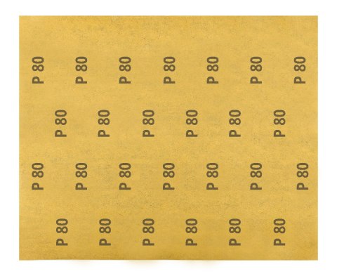 Papier ścierny wodny 230 x 280 mm, P80 Papier ścierny wodny 230 x 280 mm, P80