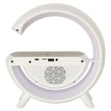 LAMPKA LED RGB ŁADOWARKA INDUKCYJNA RADIO BUDZIK ZEGAR