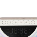 LAMPKA LED RGB ŁADOWARKA INDUKCYJNA RADIO BUDZIK ZEGAR