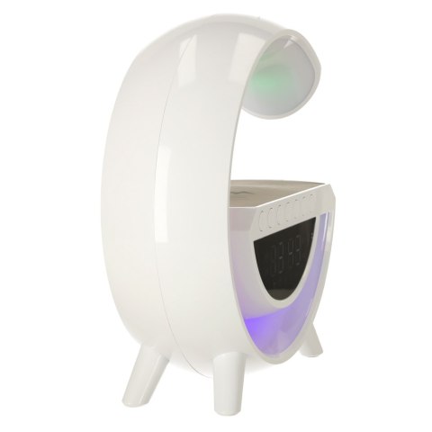 LAMPKA LED RGB ŁADOWARKA INDUKCYJNA RADIO BUDZIK ZEGAR LAMPKA LED RGB ŁADOWARKA INDUKCYJNA RADIO BUDZIK ZEGAR