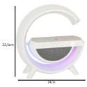 LAMPKA LED RGB ŁADOWARKA INDUKCYJNA RADIO BUDZIK ZEGAR
