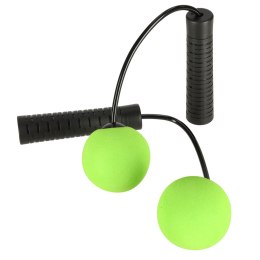 SKAKANKA BEZPRZEWODOWA BEZ LINKI CROSSFIT TRENING CARDIO FITNESS Z PIŁECZKAMI
