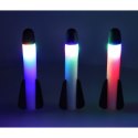 WYRZUTNIA RAKIET PIANKOWYCH POWER LAUNCHER ROCKET LED RAKIETY PIANKOWE X3