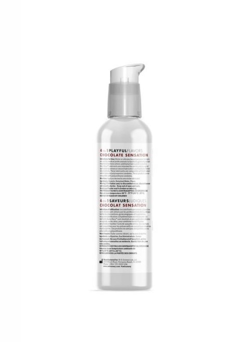4 In 1 Lubricant with Chocolate Sensation Flavor - 4 fl oz / 118 ml 4 In 1 Lubricant with Chocolate Sensation Flavor - 4 fl oz / 118 ml