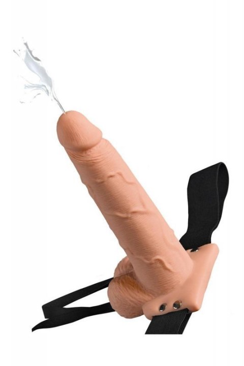 FETISH FANTASY SERIES 7 INCH SQUIRTING HOLLOW STRAP-ON LIGHT FETISH FANTASY SERIES 7 INCH SQUIRTING HOLLOW STRAP-ON LIGHT