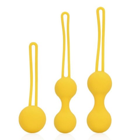 Kegel Ball Exercise Set - Lemonade Yellow Kegel Ball Exercise Set - Lemonade Yellow
