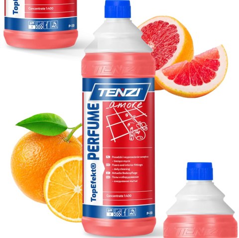 TENZI Top Efekt Perfume AMORE czerwony - Płyn do mycia posadzek i pielęgnacji - Zapachowy - 1L TENZI Top Efekt Perfume AMORE czerwony - Płyn do mycia posadzek i pielęgnacji - Zapachowy - 1L