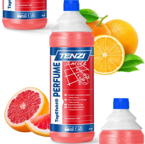 TENZI Top Efekt Perfume AMORE czerwony - Płyn do mycia posadzek i pielęgnacji - Zapachowy - 1L TENZI Top Efekt Perfume AMORE czerwony - Płyn do mycia posadzek i pielęgnacji - Zapachowy - 1L