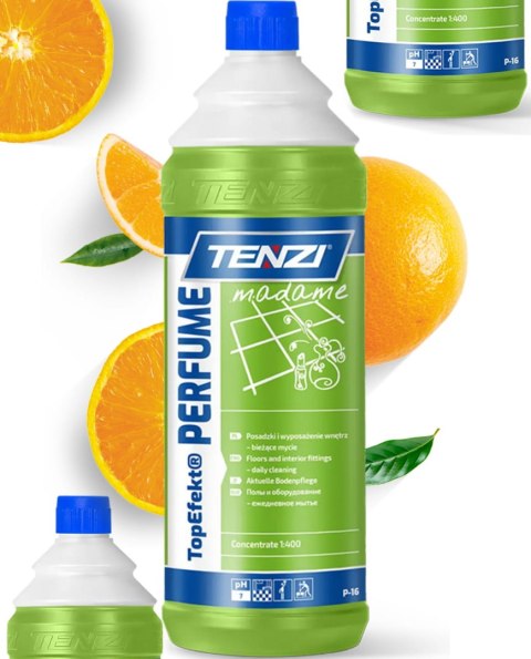 TENZI Top Efekt Perfume MADAME zielony - Płyn do mycia posadzek i pielęgnacji - Zapachowy - 1L TENZI Top Efekt Perfume MADAME zielony - Płyn do mycia posadzek i pielęgnacji - Zapachowy - 1L
