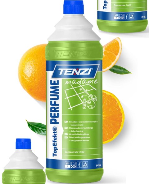 TENZI Top Efekt Perfume MADAME zielony - Płyn do mycia posadzek i pielęgnacji - Zapachowy - 1L TENZI Top Efekt Perfume MADAME zielony - Płyn do mycia posadzek i pielęgnacji - Zapachowy - 1L