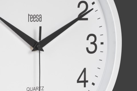 Zegar ścienny 25 cm biały Zegar ścienny 25 cm biały