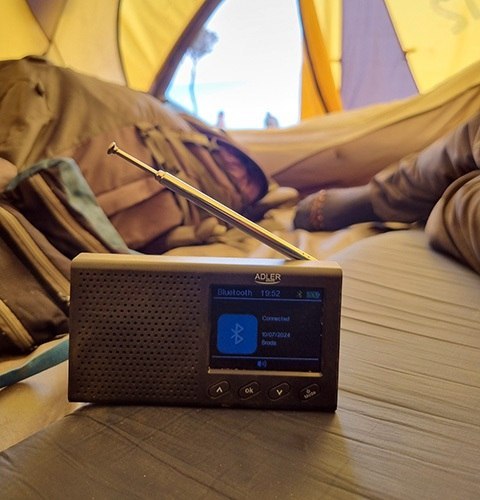 AD 1198 Radio przenośne - lcd - fm - bluetooth - zegar AD 1198 Radio przenośne - lcd - fm - bluetooth - zegar