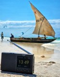 AD 1198 Radio przenośne - lcd - fm - bluetooth - zegar
