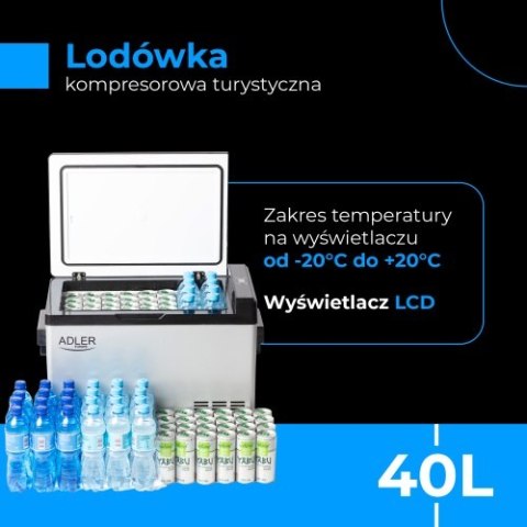 AD 8081 LODÓWKA KOM PRESOROWA TURYSTYCZNA 40L AD 8081 LODÓWKA KOM PRESOROWA TURYSTYCZNA 40L