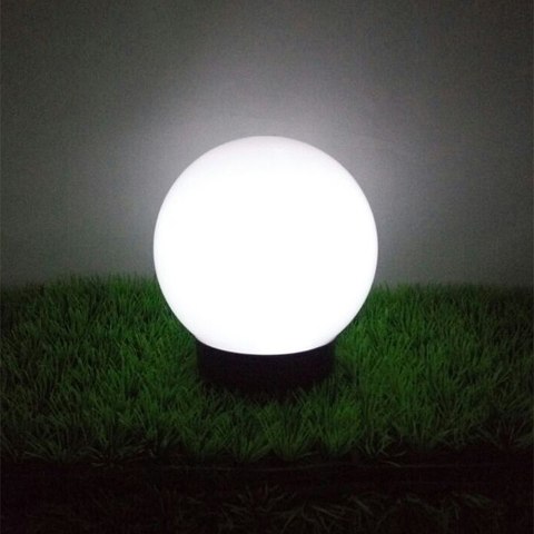 Solarna lampa GreenBlue, wolnostojąca, ogrodowa, kula 25x25x58cm, bialy LED, GB166 Solarna lampa GreenBlue, wolnostojąca, ogrodowa, kula 25x25x58cm, bialy LED, GB166