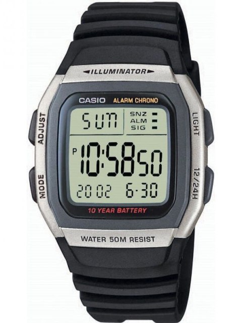 ZEGAREK MĘSKI CASIO W-96H-1A + BOX ZEGAREK MĘSKI CASIO W-96H-1A + BOX