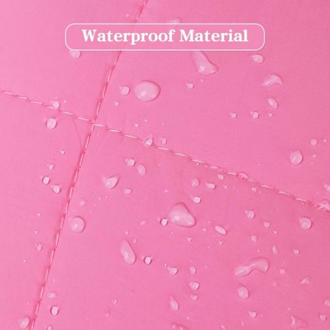 Kosmetyczka damska pikowana kuferek z rączką 18,5 x 12,5 x 13cm KS139R