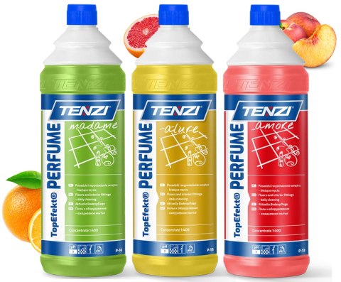 Zestaw 3 x Płyn TENZI Top Efekt Perfume ALURE + AMORE + MADAME Zestaw 3 x Płyn TENZI Top Efekt Perfume ALURE + AMORE + MADAME