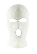 BQ42C Kominiarka balaclava 3 otwory whit