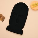BQ42D Kominiarka balaclava 3 otwory blac