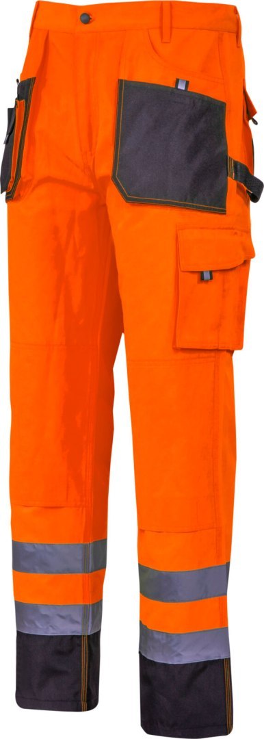 Spodnie ostrzegawcze czarno-pomarańczowe, "2xl", ce, lahti Spodnie ostrzegawcze czarno-pomarańczowe, "2xl", ce, lahti
