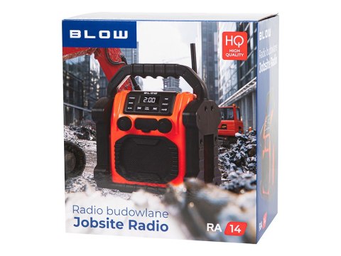77-552# Radio przenośne analogowe am/fm blow ra14 budowlane 77-552# Radio przenośne analogowe am/fm blow ra14 budowlane