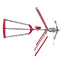 Antena zewnętrzna TV DVB-T kierunkowa Maclean MCTV-915 LTE VHF-UHF MUX8