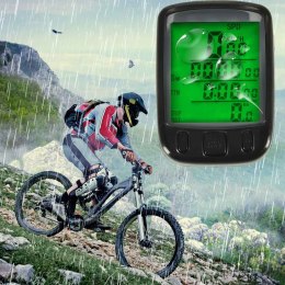 LICZNIK ROWEROWY RALLEX WODOODPORNY PRZEWODOWY PRĘDKOŚCIOMIERZ 25W1 LCD